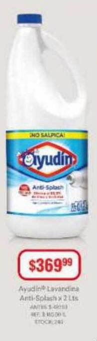 Supermercados Todo Ayudin lavandina anti-splash oferta
