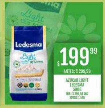 Supermercados Todo Azúcar light ledesma oferta