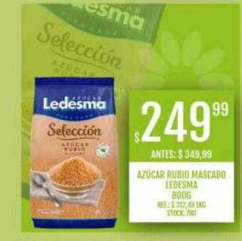 Supermercados Todo Azúcar rubio mascabo ledesma oferta