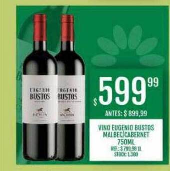 Supermercados Todo Vino eugenio bustos malbec cabernet oferta