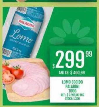 Supermercados Todo Lomo cocido paladini oferta