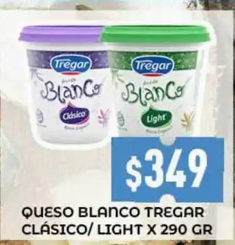 Supermercados Zeta Queso blanco tregar clásico light oferta