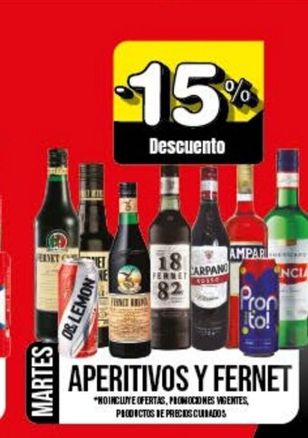 Supermayorista Vital Aperitivos Y Fernet oferta