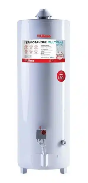 Garbarino Termotanque a gas 120lts liliana tmg120 296l/h para 4 duchas oferta