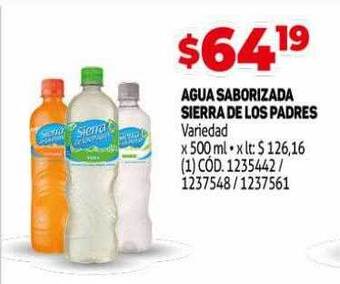 Makro Agua saborizada sierra de los padres oferta