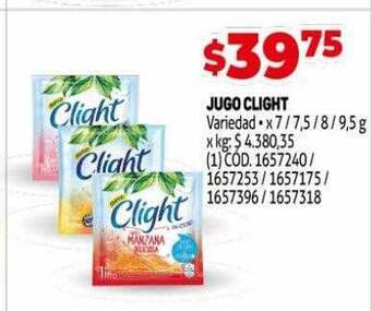 Makro Jugo clight oferta