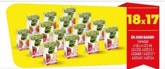 Makro Jugo baggio oferta
