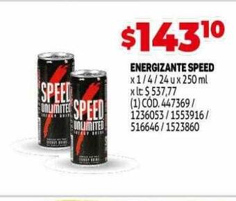 Makro Energizante speed oferta