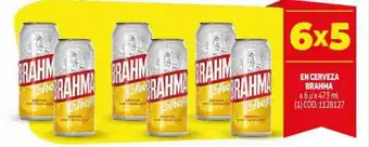 Makro Cerveza brahma oferta