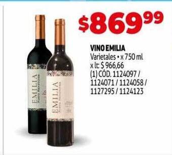 Makro Vino emilia oferta