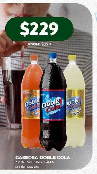 Super MAMI Gaseosa doble cola oferta