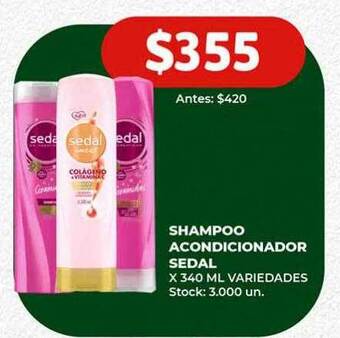 Super MAMI Shampoo acondicionador sedal oferta