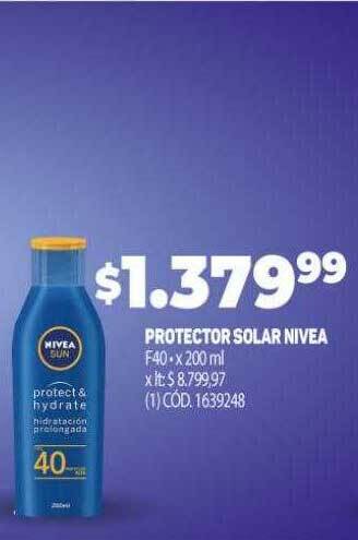 Makro Protector solar nivea oferta