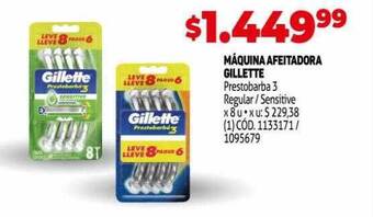 Makro Máquina afeitadora gillette oferta