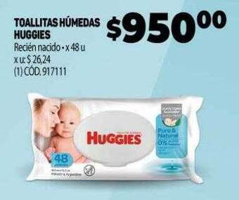 Makro Toallitas húmedas huggies oferta