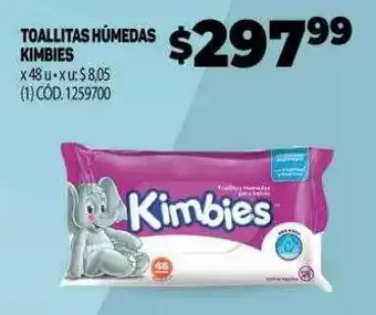 Makro Toallitas húmedas kimbies oferta