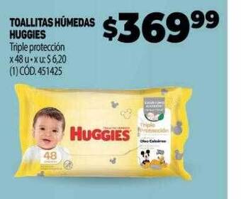 Makro Toallitas húmedas huggies oferta