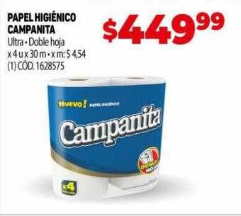 Makro Papel higiénico campanita oferta