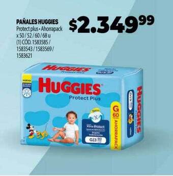Makro Pañales huggies oferta