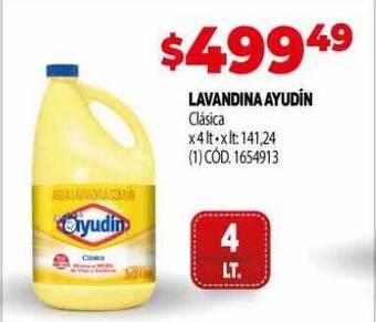 Makro Lavandina ayudín oferta