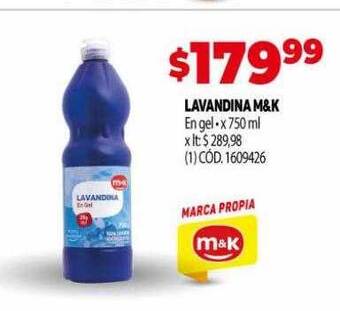 Makro Lavandina m&k oferta