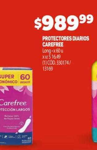 Makro Protectores diarios carefree oferta