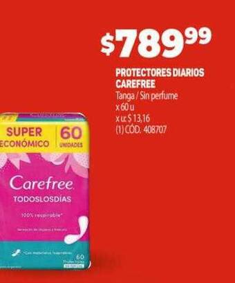 Makro Protectores diarios carefree oferta