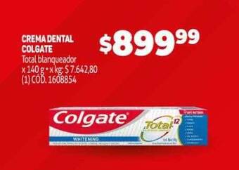 Makro Crema dental colgate oferta