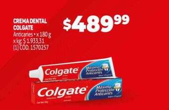 Makro Crema dental colgate oferta