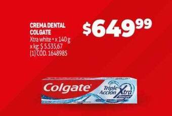 Makro Crema dental colgate oferta