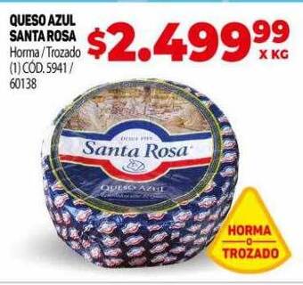 Makro Queso azul santa rosa oferta