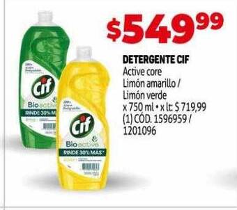 Makro Detergente cif oferta