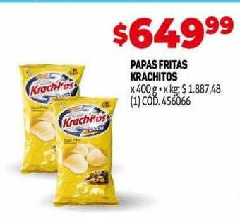 Makro Papas fritas krachitos oferta