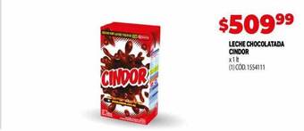 Makro Leche chocolatada cindor oferta