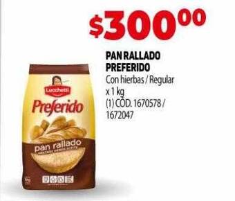 Makro Pan rallado preferido oferta