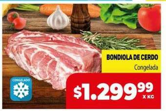 Makro Bondiola de cerdo oferta