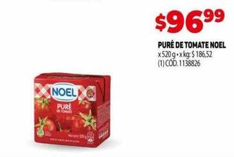 Makro Puré de tomate noel oferta