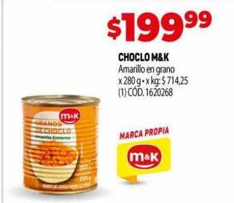 Makro Choclo m&k oferta