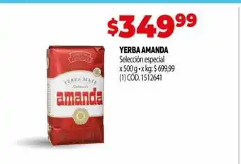 Makro Yerba amanda oferta