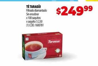 Makro Té taragüi oferta
