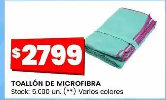 Changomas Toallón de microfibra oferta