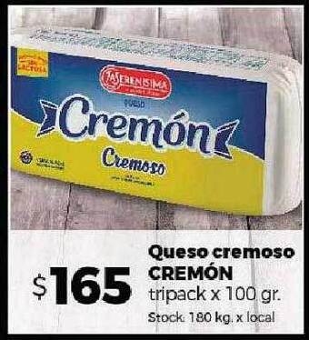 Disco Queso cremoso cremón oferta
