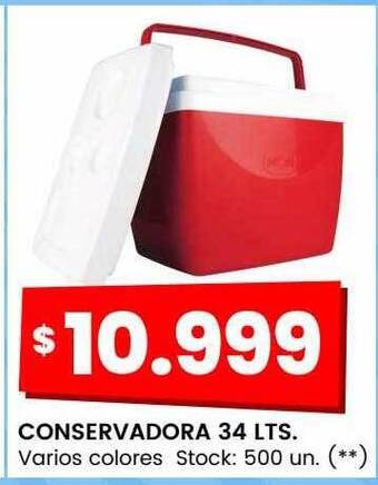 Changomas Conservadora 34 lts oferta