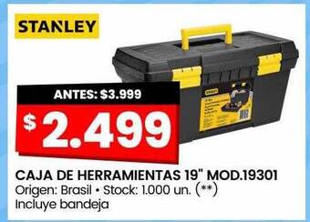 Changomas Caja de herramientas 19 oferta