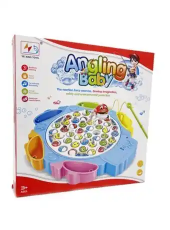 El Mundo del Juguete Juego peces pescamagic 42 peces 8 cañas amarillo oferta