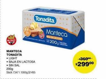Atomo Conviene Manteca tonadita oferta