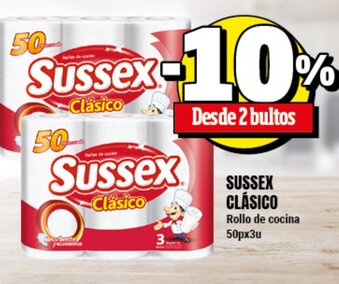 Supermayorista Vital Sussex Clásico Rollo de cocina 50px3u oferta
