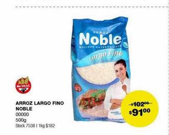 Atomo Conviene Arroz largo fino noble oferta