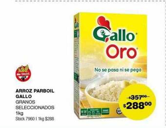 Atomo Conviene Arroz parboil gallo oferta