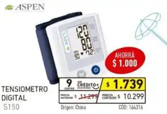 Musimundo Aspen Tensiometro Digital oferta